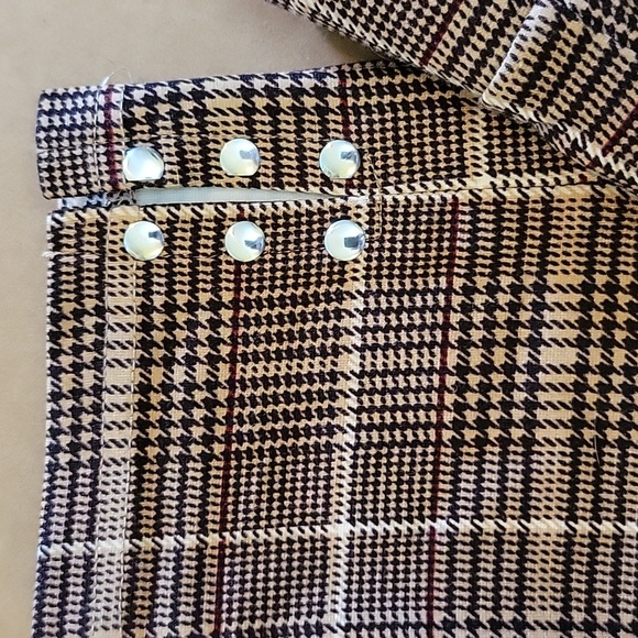 NEW! Pullon Pants Plaid Tartan - Picture 9 of 14